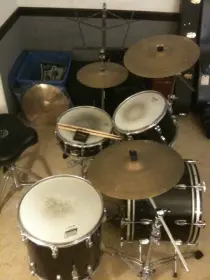 1959 Ludwig with transition badges!