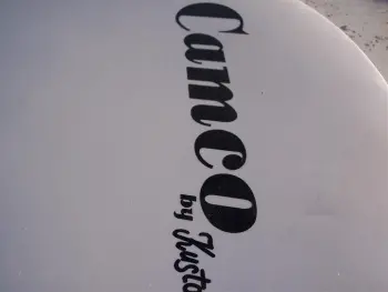 1970's CAMCO 20&quot; logo bass drum head
