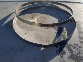 single flanged hoops