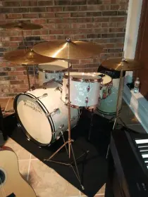 Last pics before trading - '58 Slingerland WMP