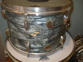 50's Gretsch round badge 3ply kit in midnight blue pearl 13/16/20