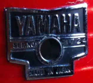 Early Yamaha serial numbers