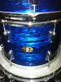 Slingerland Blue Agate Drums