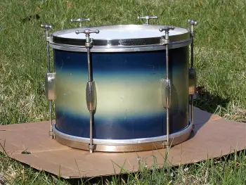 Slingerland 1936 Radio King 9x13&quot; Tom Blue Gold Duco
