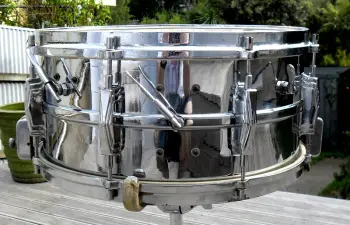 30s Beverley Dual Snare drum finished