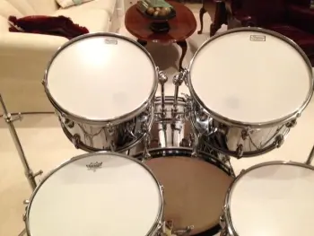 1977 chrome over wood 6-piece Slingerland kit