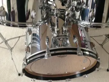 1977 chrome over wood 6-piece Slingerland kit