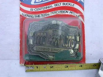 Ludwig Bicentennial Belt Buckle 1976