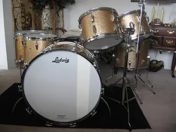1968 Ludwig Champagne Sparkle Kit