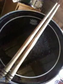 the sticks Purdie Shuffle gave me.....
