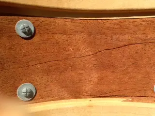 Repairing Cracks in Slingerland Shells