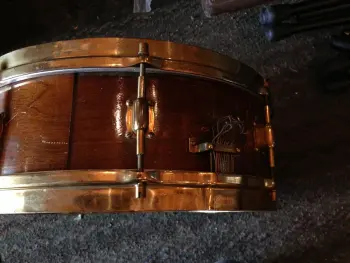 20's Leedy mahogany snare &amp; bass. Help appraise