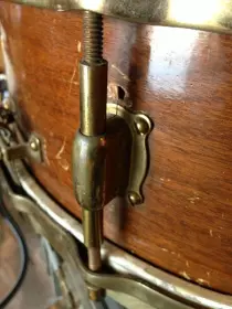 20's Leedy mahogany snare &amp; bass. Help appraise