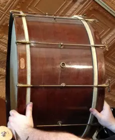 20's Leedy mahogany snare &amp; bass. Help appraise