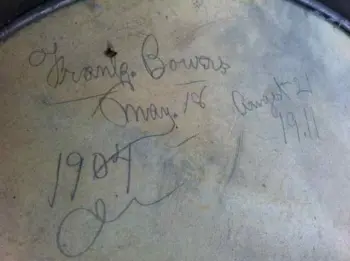 Antique Ludwig Drum Set (circa 1904)