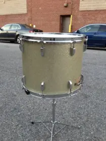 12 x 15 Ludwig Silver Sparkle Snare 1960