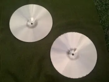 Near MINT Paiste 404 Medium HHs 14in Brown Label