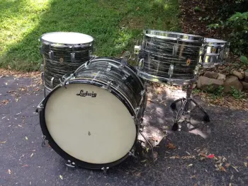 Holy Grail Kit - 60's Ludwig 'Downbeat' outfit 12/14/20 w/ supra in black osyter!