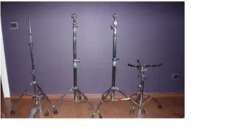 Vintage Ludwig ATLAS hardware set