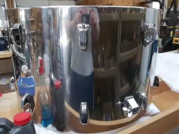 Ludwig Stainless Steel Drum Set