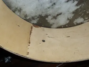 for sale: vintage wooden snare