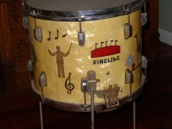 Absolutly historic circus drum find!!!