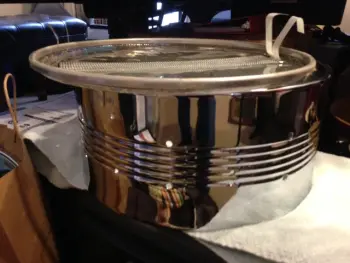 Chrome polishing - a Mapex
