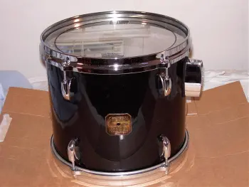 Gretsch 8x12&quot; Black Nitron 1980 Square Badge