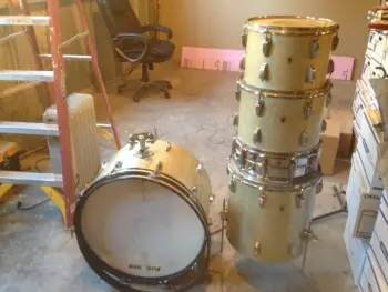1969 Ludwig Silver Sparkle 24, 13, 14, 16 &amp; Supra