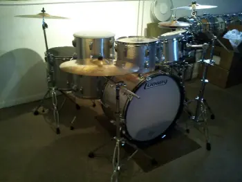 PICS roof flashing as drum wrap