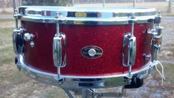 Cymbal and snare drum blow out!