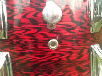 1960's vintage Rogers Holiday drums in Red Onyx! 12/14/16/20 + powertone snare!