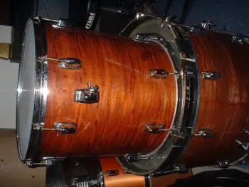 ludwig stripped 3 ply 16&quot; standard floor tom