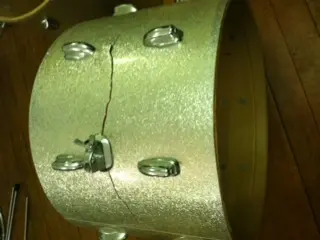 1960's slingerland (?modern solo?) project. First vintage project