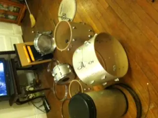 1960's slingerland (?modern solo?) project. First vintage project