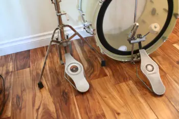 Orange Hi-hat and Bass drum pedal for sale