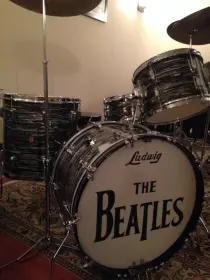 1964 Ludwig Oyster Black Pear 22,13,16