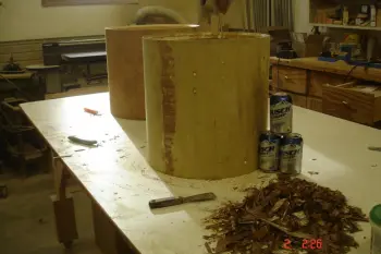 Removing the outer ply