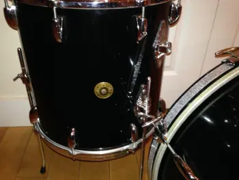 Gretsch 20,12,14 -58ish Black Nitron 3-ply Bass