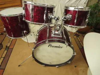 Premier early 70's Burgundy Pearl kit!