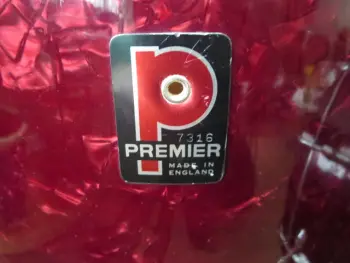 Premier early 70's Burgundy Pearl kit!