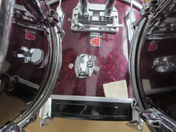 Premier early 70's Burgundy Pearl kit!