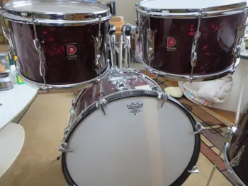 Premier early 70's Burgundy Pearl kit!