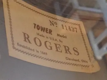 For Sale: Roger's 5x14&quot; Tower 1960's Bevertail