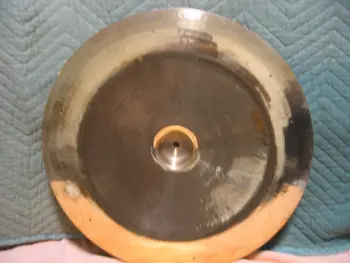 Rust on cymbals
