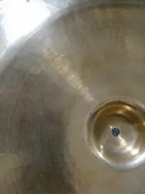 Rust on cymbals