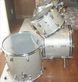 Selling all my drum sets. First up 1962 Rogers Cleaveland Londoner