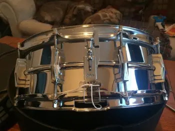 Pre Serial Ludwig COB supraphonic snare Drum