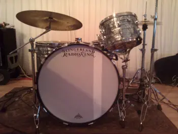 1940's Slingerland Radio King Sky Blue Pearl MA $1500