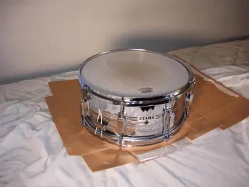 tama swingstar 6 1/2x14&quot; steel snare drum 1980's model